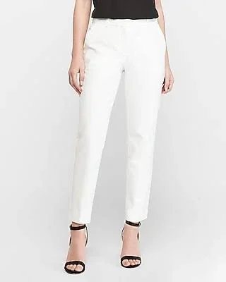 Mid Rise Ankle Columnist Pant White Women's 00