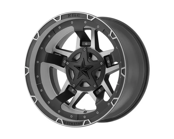 XD Series Xd82789078500 XD827 Rockstar III Wheel 18x9 6x6x120/6x139.7 +0mm Matte Black Machined