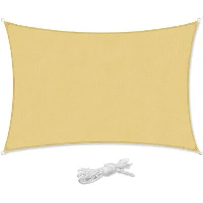 16& x 12& Rectangle Shade Sail Sekey Color: Sand