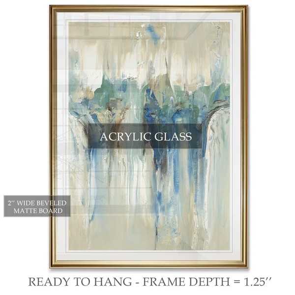 Melting I -Framed Giclee Print - 22x30