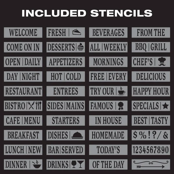 Excello Global Products Large Sturdy Handcrafted 40x22 x 20x22 Wooden A-Frame Chalkboard Display - 4 Liquid Chalk Markers &