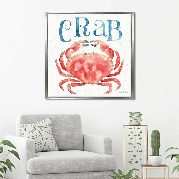 Picture Perfect International Lisa Audit Beach House Kitchen III Giclee Stretched Canvas Wall Art, Size: 31.5 inch x 31.5 inch