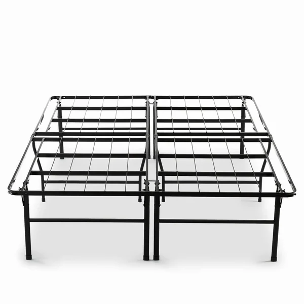 Priage 18-inch High Profile SmartBase Black Platform Bed Frame - Twin XL
