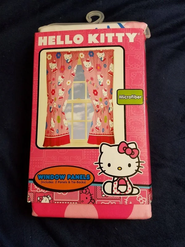 Hello Kitty Window Panels