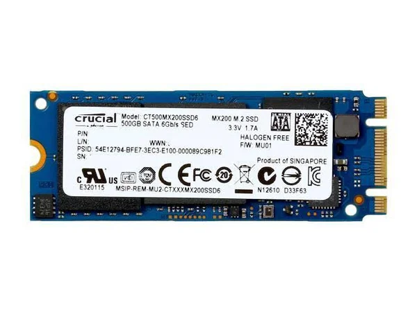Crucial MX200 500 GB Internal Solid State Drive
