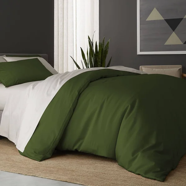 Eucalyptus Duvet Cover Slate - Twin, Twin XL
