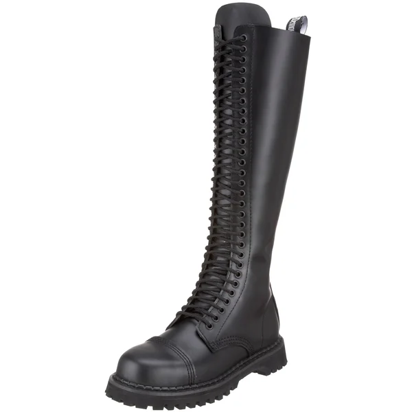 Demonia - Rocky-20 4 - Black Leather