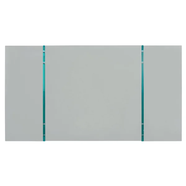 Safavieh COF7001B Jacob Rectangular Glass Leg Modern Coffee Table