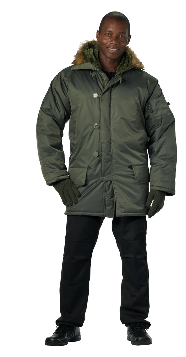 Rothco - N-3B Black Snorkel Parka