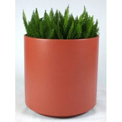 Junita Plastic Pot Planter Latitude Run Color: Garnet - Size: 16x22 H x 20x22 W x 18x22 D