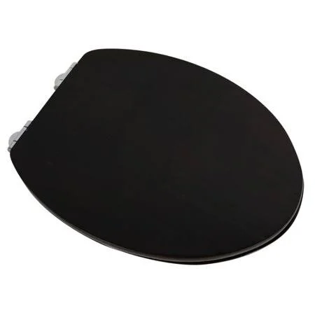 Plumbing Technologies Llc 5F1E3-18CH Contemporary Full Cover Solid Oak Wood Elongated Toilet Seat Finish: Dark Brown