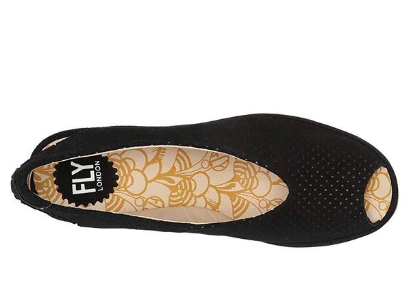 Fly London Yazu736fly - Black - Wedge Sandals