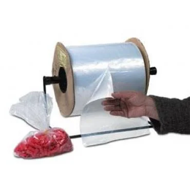 The Packaging Wholesalers 6 x 8x22 2 Mil Medium Gauge Poly Bags on A Roll, 1500/Roll, Grey (AB215)