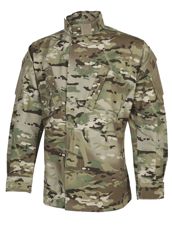 Tru-Spec Tactical Response Shirt, All Terrain Tiger NYCO, 2XL, Long
