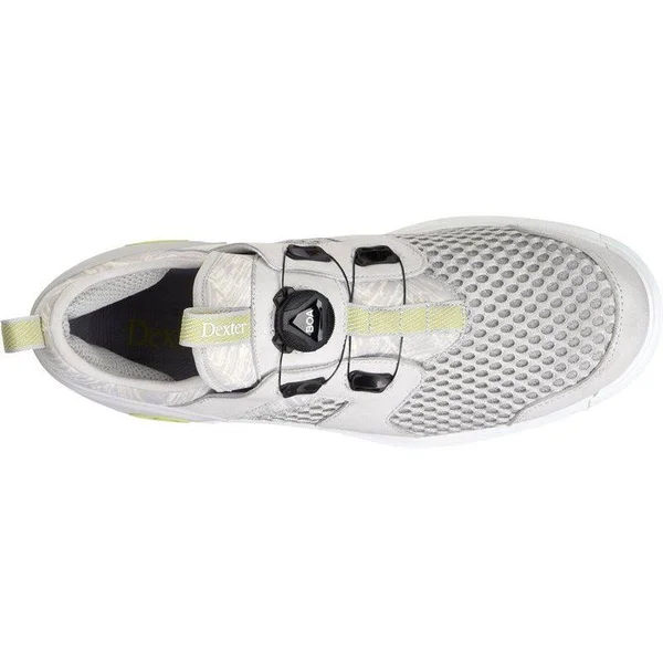 Dexter Men's DexLite Pro Boa Right Hand Bowling Shoes - Grey/Lime