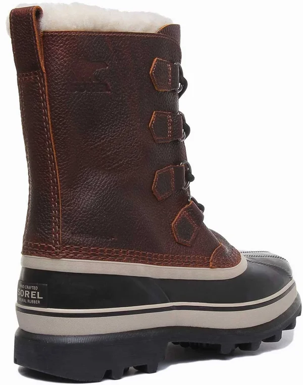 Sorel Men's Caribou Wool Boots - Tobacco