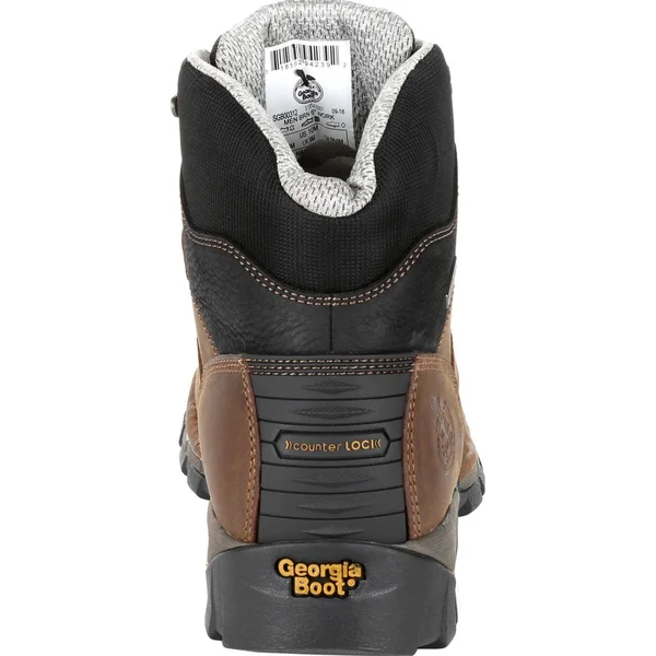 Georgia Boot Eagle One Steel Toe Work Boot - Men's, Dark Brown, Size 9, Boots