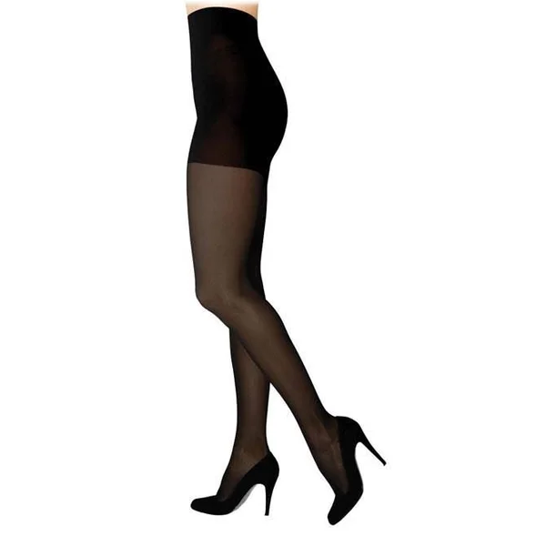 Sigvaris Soft Opaque Maternity Pantyhose - SL, Black, 20-30 mmHg