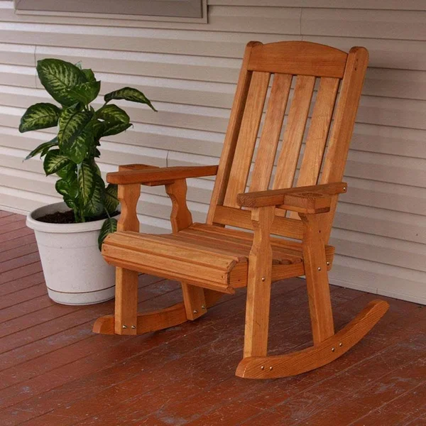 Centerville Amish Heavy Duty 600 lb Mission Outdoor Rockers Sale UNF