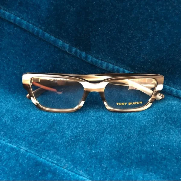 Tory Burch 2074 Eyeglasses 1050 - Olive Horn Women TY2074