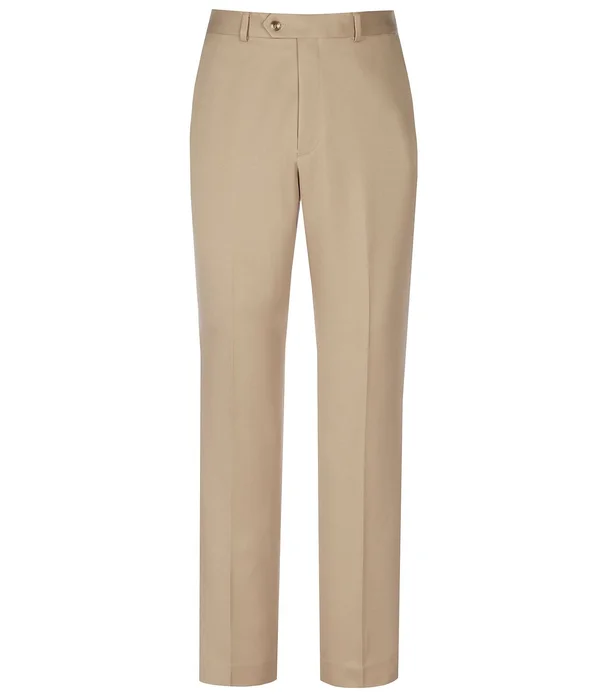 Roundtree Yorke TravelSmart Non-Iron Flat-Front Ultimate Comfort Microfiber Dress Pants - Mens, 32 30, Olive - Dillard&s Exclusiv