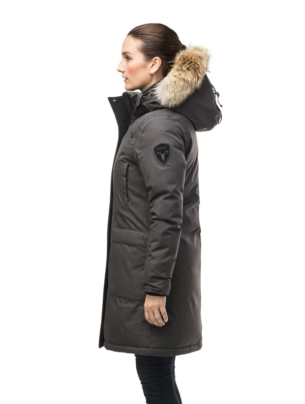 Merideth Ladies Parka - Chalk, Xxs