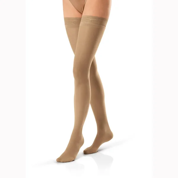 Jobst, Ultrasheer Diamond Pattern, 15-20 mmHg, Thigh High Closed