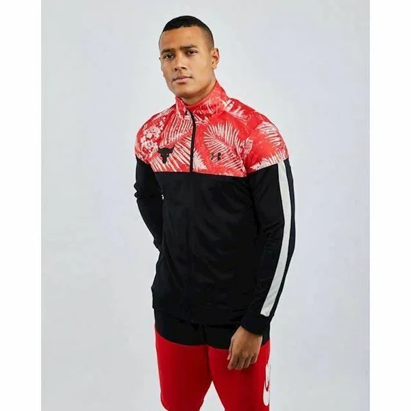 Under Armour Men's Project Rock Track Jacket - Black - SM