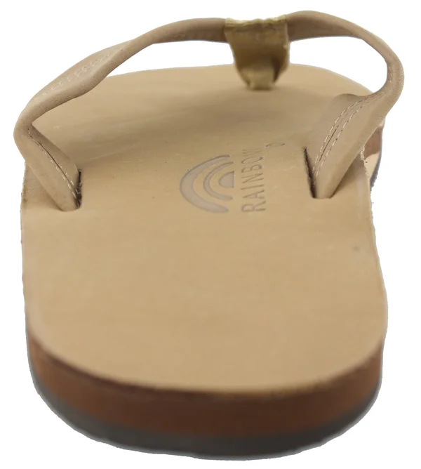 Rainbow Single Layer Leather Sandal - Men's Premier Grey, XXL