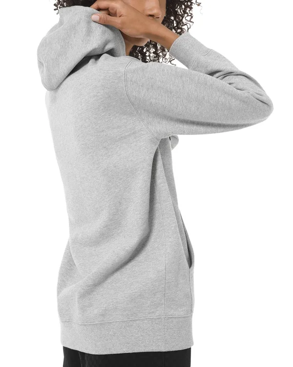 Michael Michael Kors, Kors Cotton Zip-Up Hoodie, Grey, M
