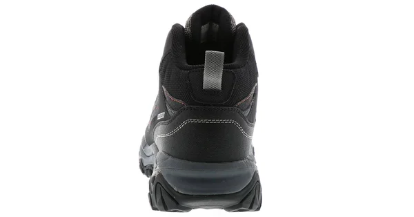 Skechers Sport Men's Afterburn M. Fit Geardo Oxford, Black/Charcoal, 8 4E US