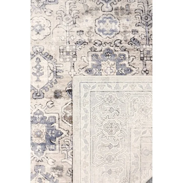 Pasargad Home PRC-1022IG 5x7 5 x 7 ft. Amadeus Design Power Loom Area Rug Ivory