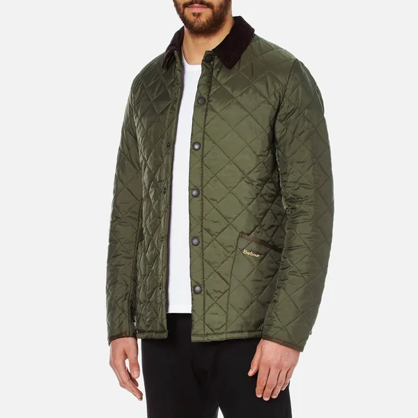 Barbour Heritage Liddesdale Quilted Jacket - Olive - XXL
