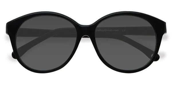 Dark Gray Round Sunglasses online- Large Full-Rim Acetate Eyewear-Blue Light Blocking Computer Glasses - Stella by Eyebuydirect