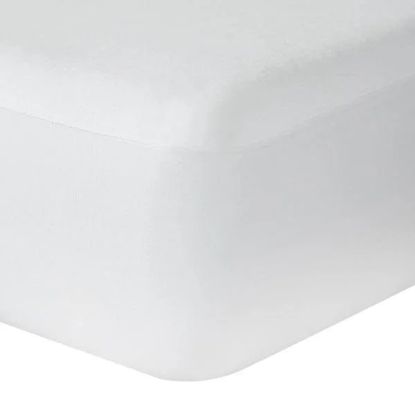 Protect-A-Bed Luxury Fitted Mattress Protector - Cal King, White