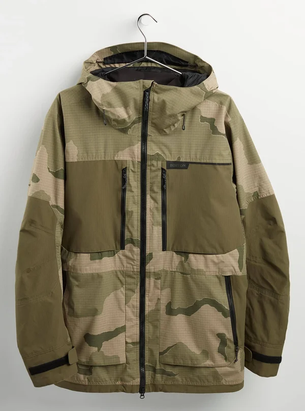 Burton Frostner Jacket - Men's Barren Camo/Keef - XL
