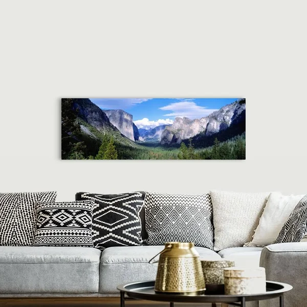 Yosemite National Park CA - Canvas Wall Art, 60x20, Great Big Canvas