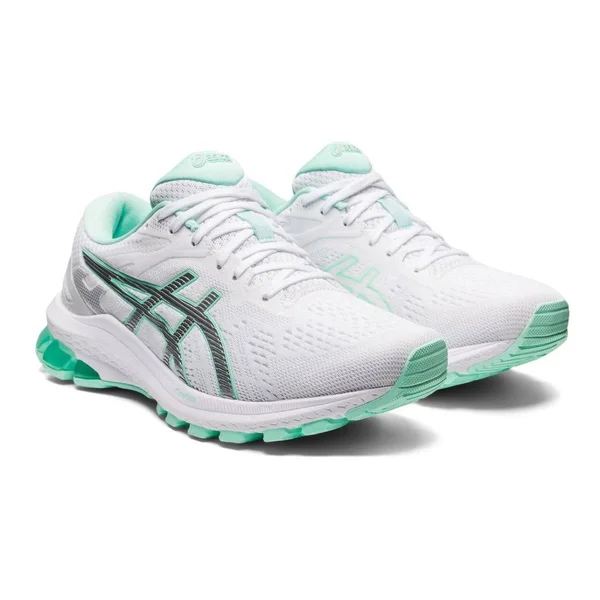 Asics Women's GT-1000 10 Running Shoes Size 10 White/Pure Silver