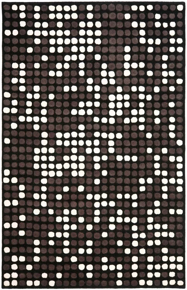 Safavieh Soho SOH726A 7&6x22 x 9&6x22 Black, White Area Rug