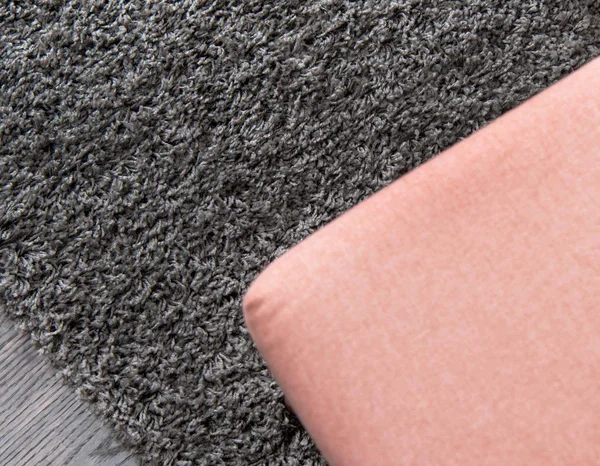 Solid Shag Rug 5x8, Graphite Gray