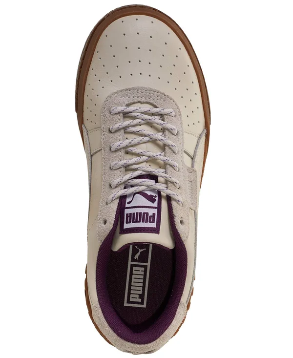 Puma Womens Cali Outdoor Hustle Casual Sneakers Beige