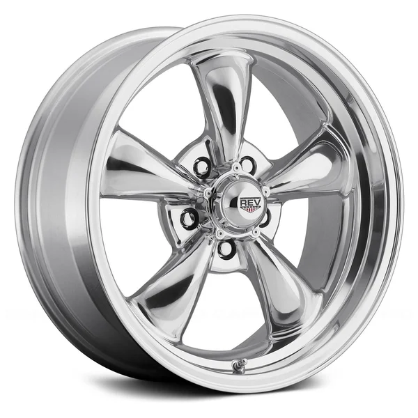 Rev Wheels : Wheels, Classic 17x8 Polished Wheels