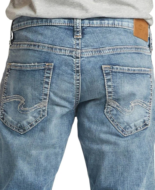 Silver Jeans Co. Men's Zac Relaxed Fit Straight Leg Jeans