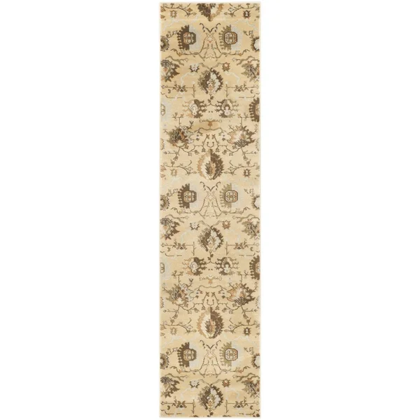 Safavieh Florenteen FLR129-1225 2& x 8& Ivory, Brown Rug