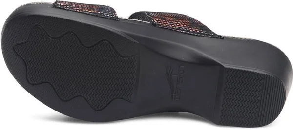 Dansko Women's Sophie Black Stained Glass, 38