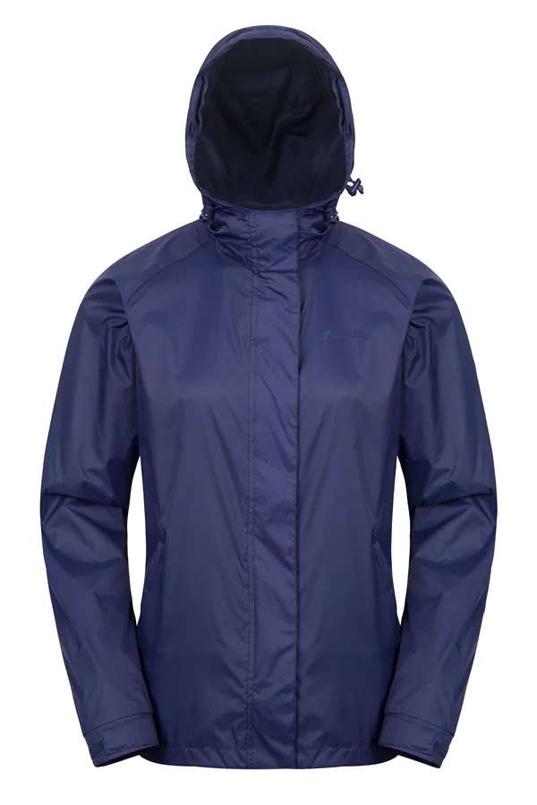 Mountain Warehouse Torrent Womens Waterproof Jacket - Navy, Size 16