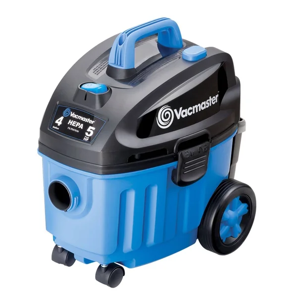 Vacmaster VF408 Wet/Dry Canister Vacuum - Bagless - HEPA