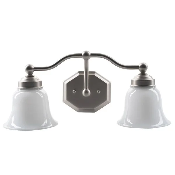 Norwell Lighting-8319-CH-DO-Trevi - Two Light Wall Sconce Chrome
