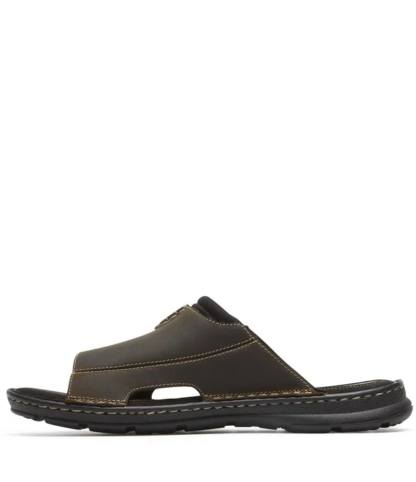 Rockport Men's Darwyn 2 Slide - Size: 7 W, Brown