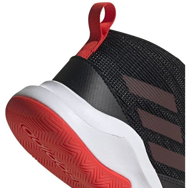 Adidas Boys& Own The Game Basketball Shoes - Wide - Black
